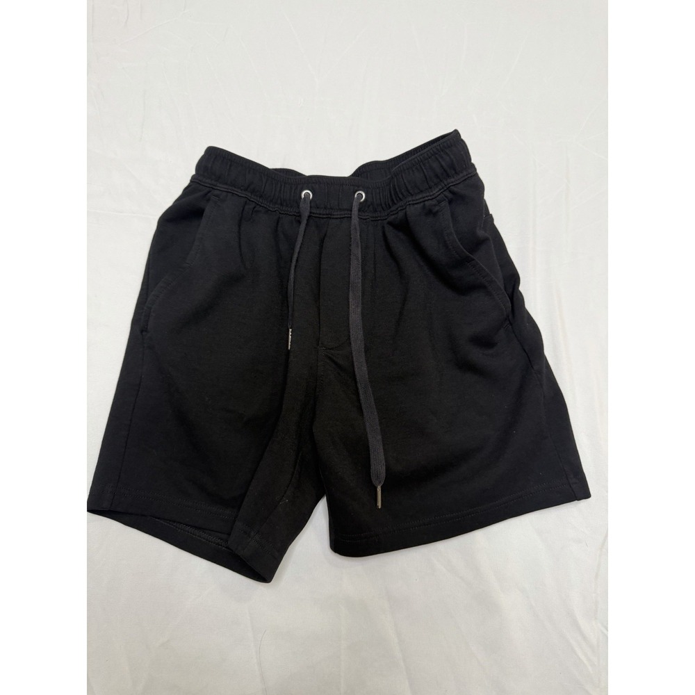 American Eagle AE Black Lounge Shorts Men XS Elastic Waist Drawstring Casual